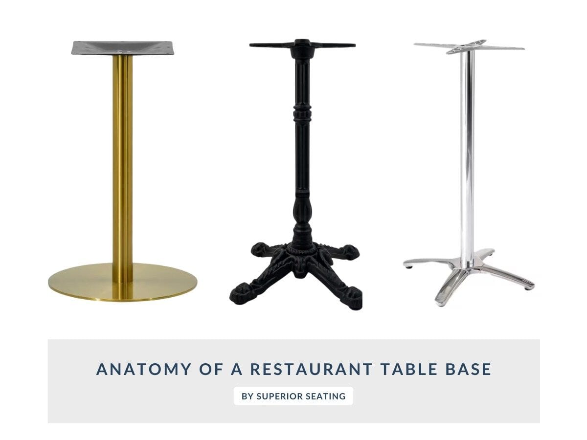 Restaurant Table Base Components