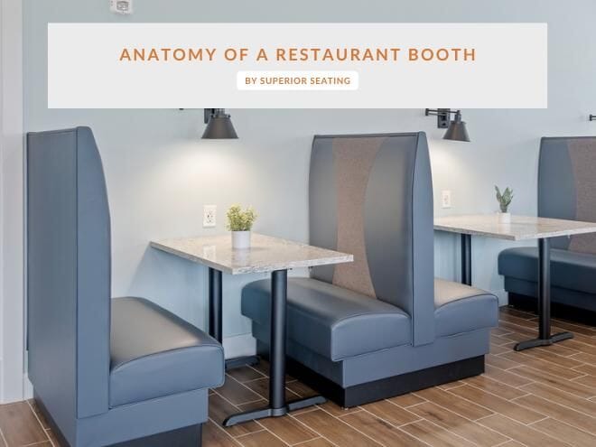 Booth cutaway and components scheme