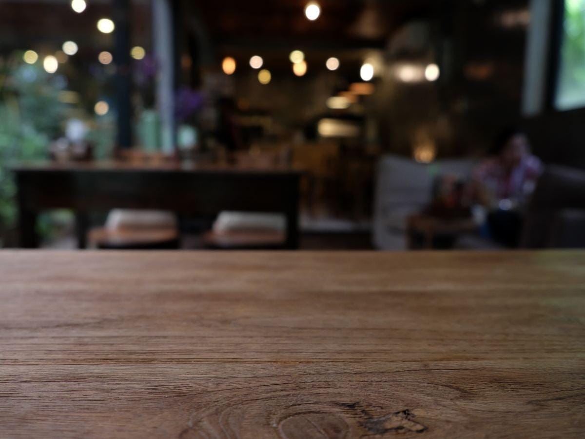 Reclaimed Wood Restaurant Table 