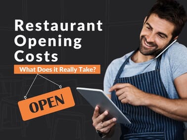 Restaurant startup cost guide 2025 – breakdown of expenses to open a new restaurant, including kitchen equipment, furniture, and design