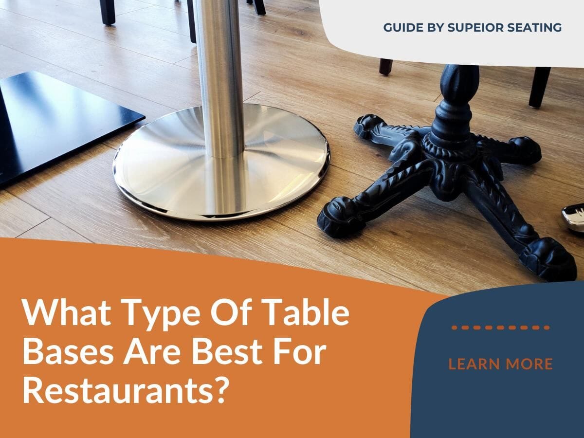 Restaurant Table Bases Shopping Guide