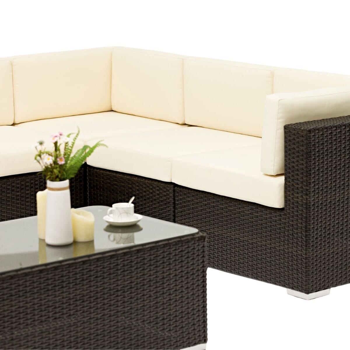 Siena Outdoor Wicker Lounge Modular Set