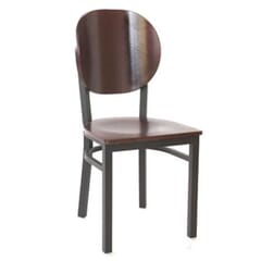 Danube Side Chair With Wood Back And Seat
