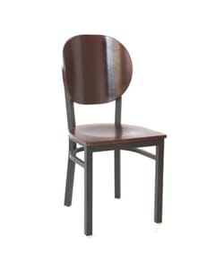 Danube Side Chair With Wood Back And Seat