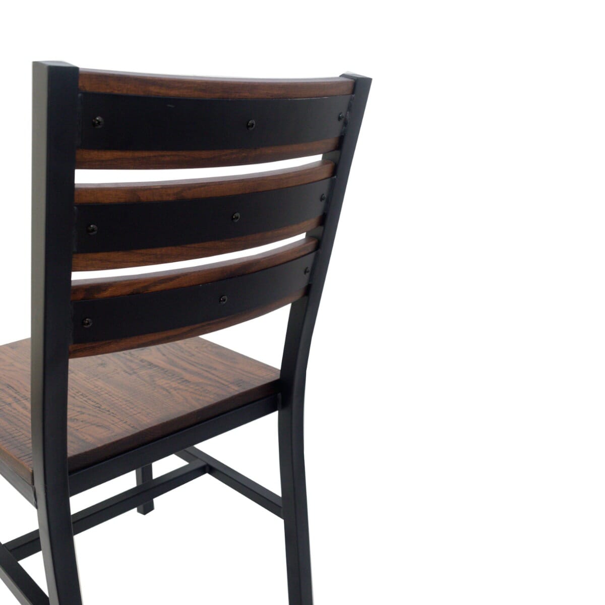 Walnut ladder back discount chairs