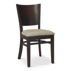 Walnut Wood Contempo Commercial Chair