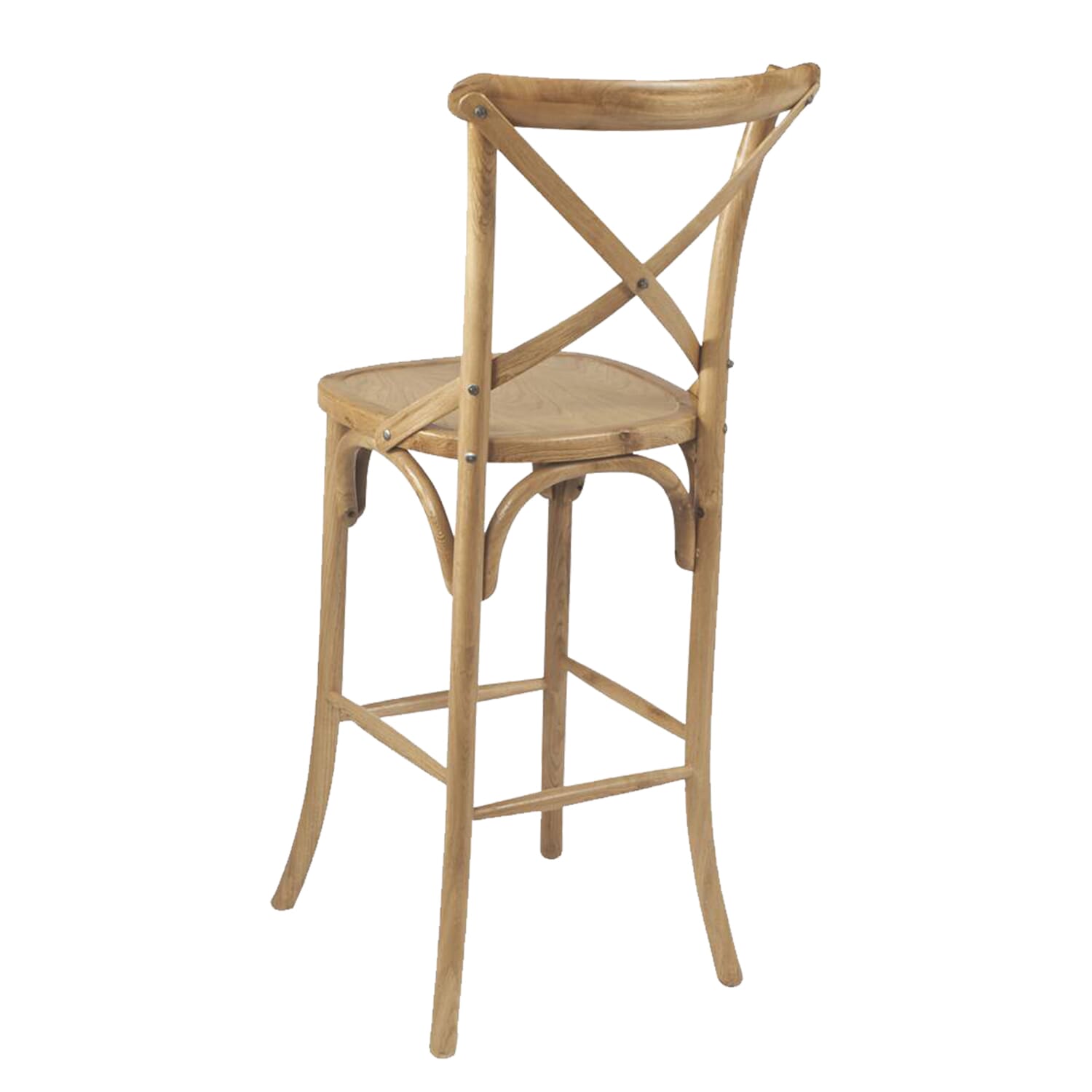 Natural wood bar stool sale