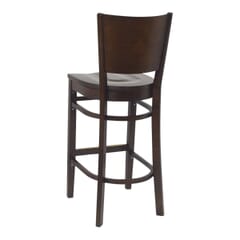 Walnut Wood Contempo Commercial Bar Stool 