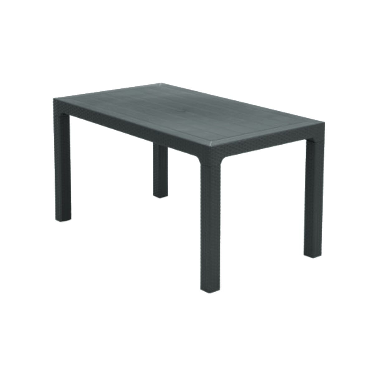 Dark Grey Arizona Indoor/Outdoor Complete Table