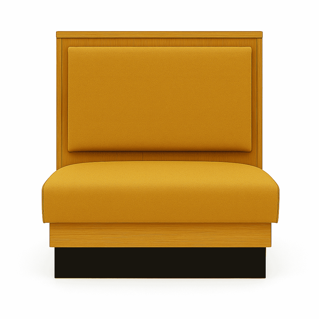 Burano Solid Wood Restaurant Booth