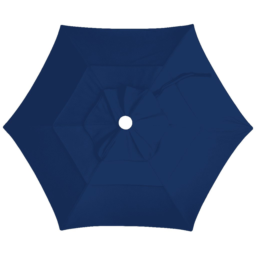 PatioPro Luxe 11ft Restaurant Market Umbrella with Ultra Strong Fiberglass Ribs