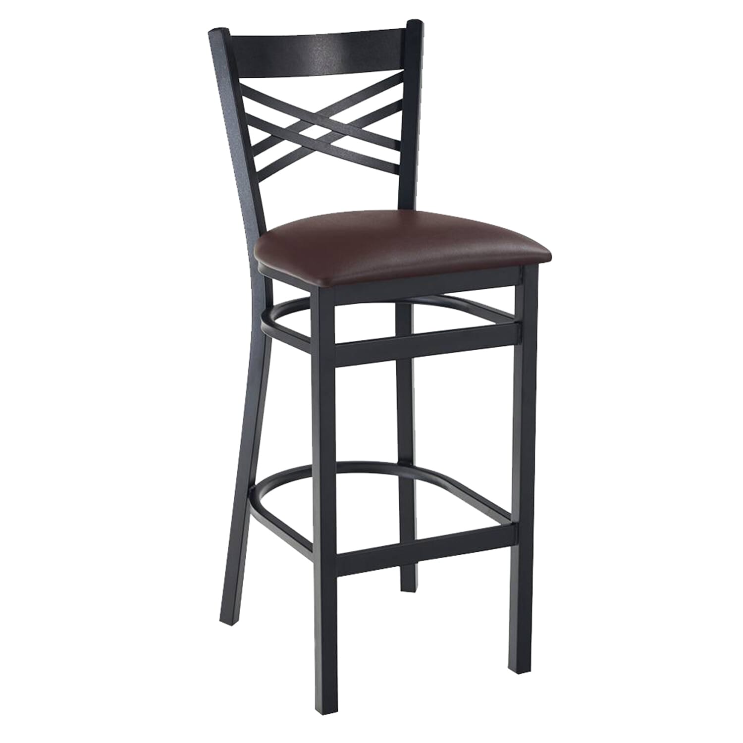 Double x back bar clearance stool