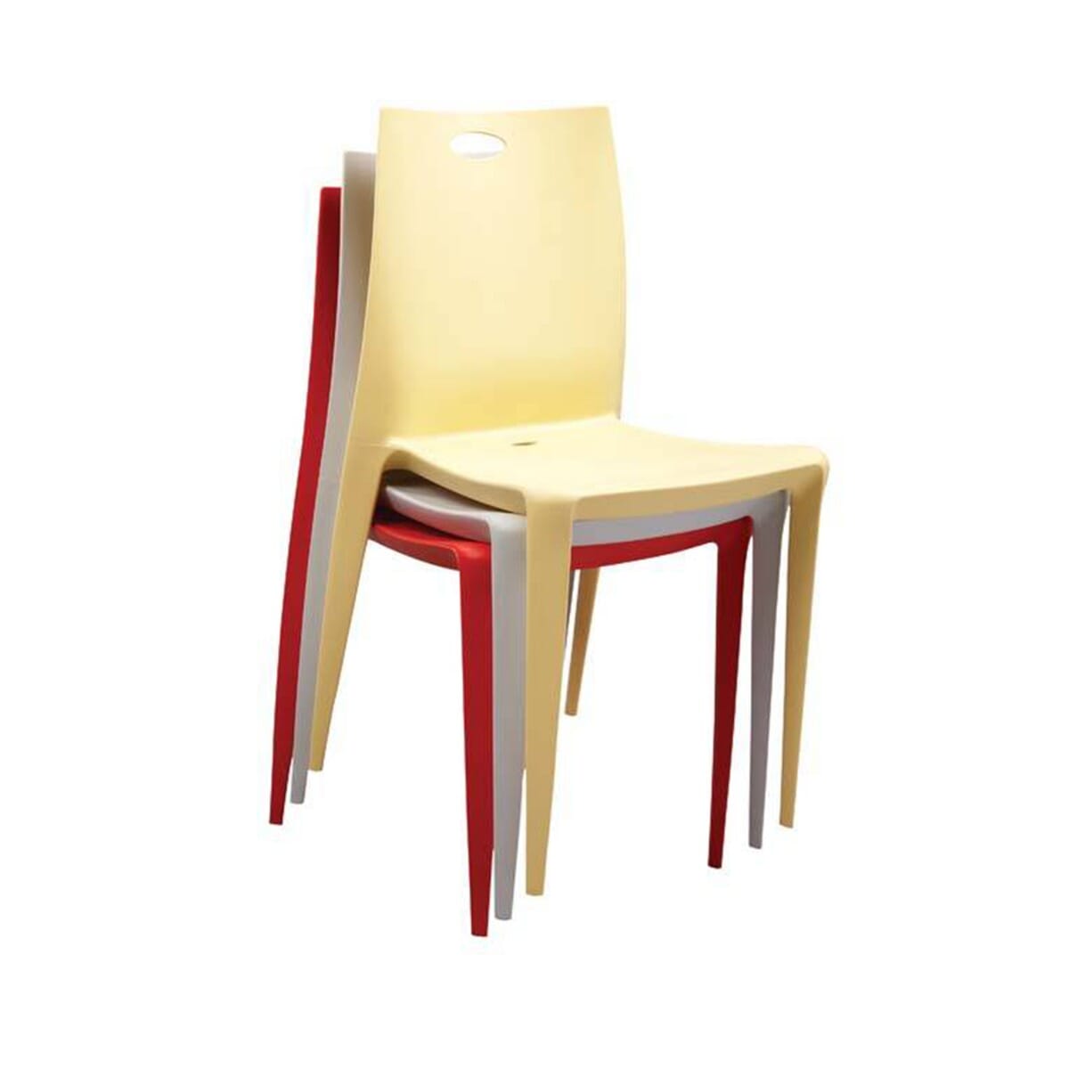 Light Yellow Icelandia Commercial Outdoor Patio Chair