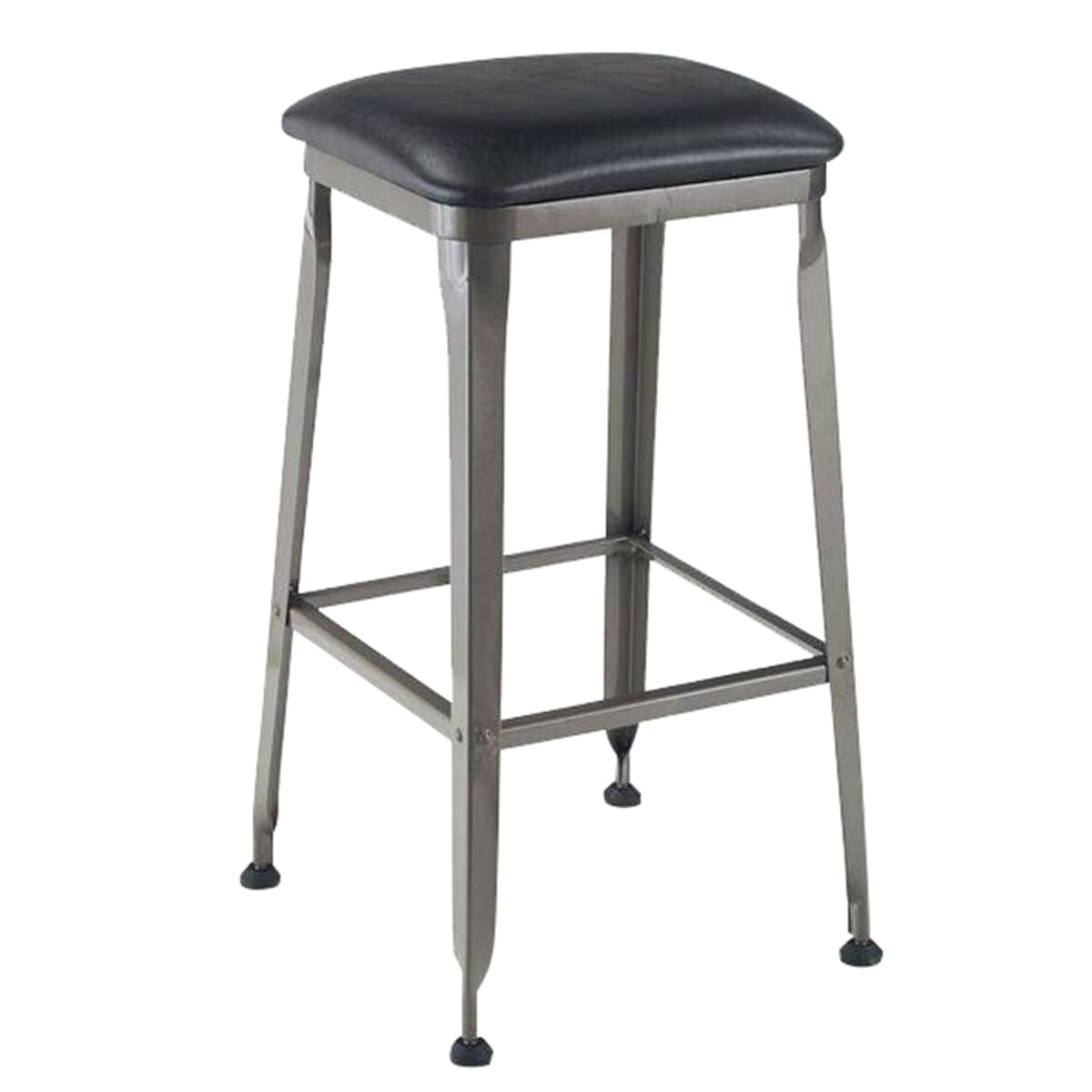 Industrial Backless Steel Bar Stool Commercial Furniture