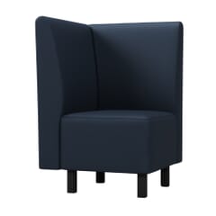 Custom Hannah Modular Restaurant Booth - Corner