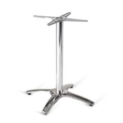 Four Prong  Table Base in Chrome (23