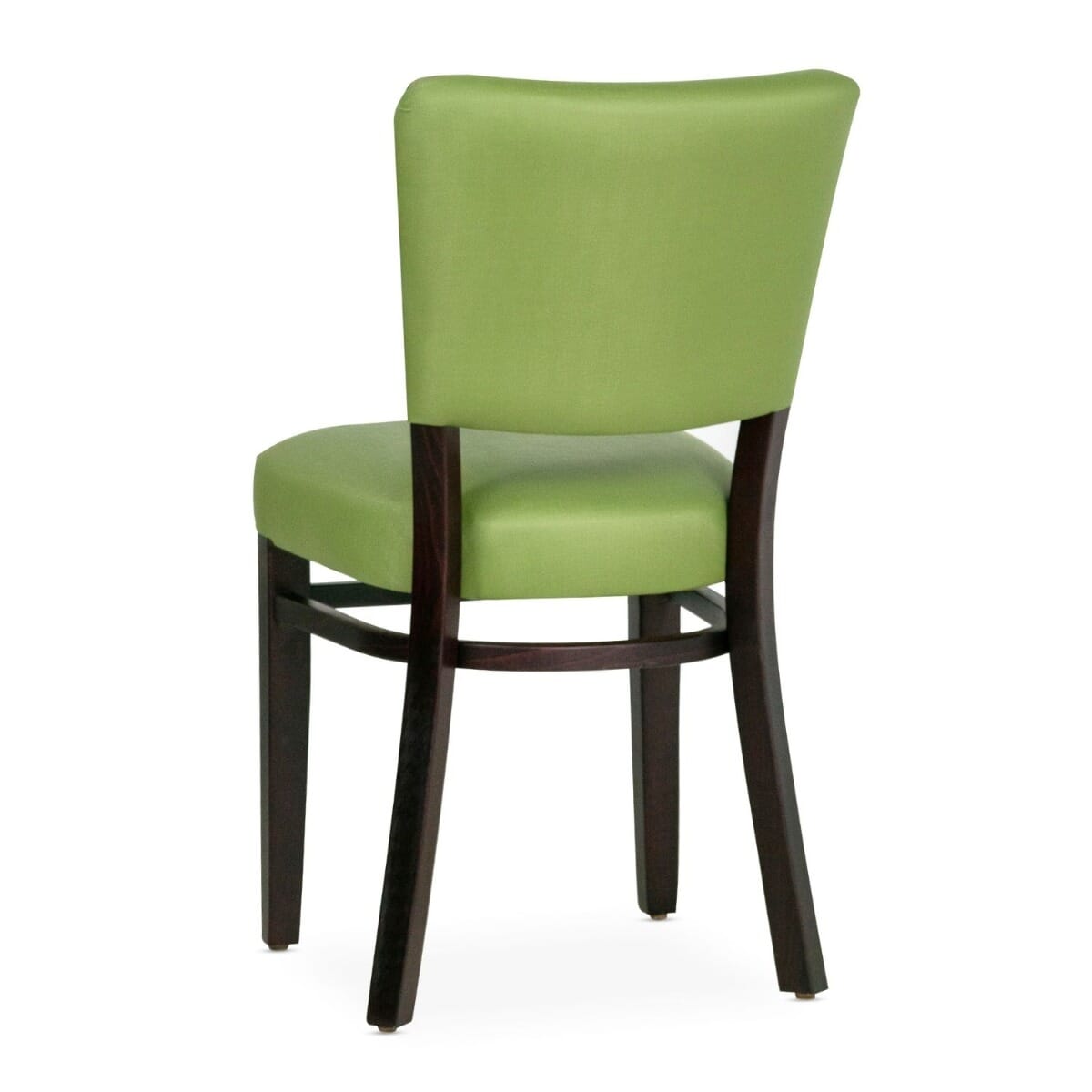 Fully Upholstered Walnut Beech Wood Bennett Restaurant Chair