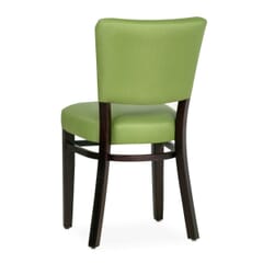 Fully Upholstered Walnut Beech Wood Bennett Restaurant Chair