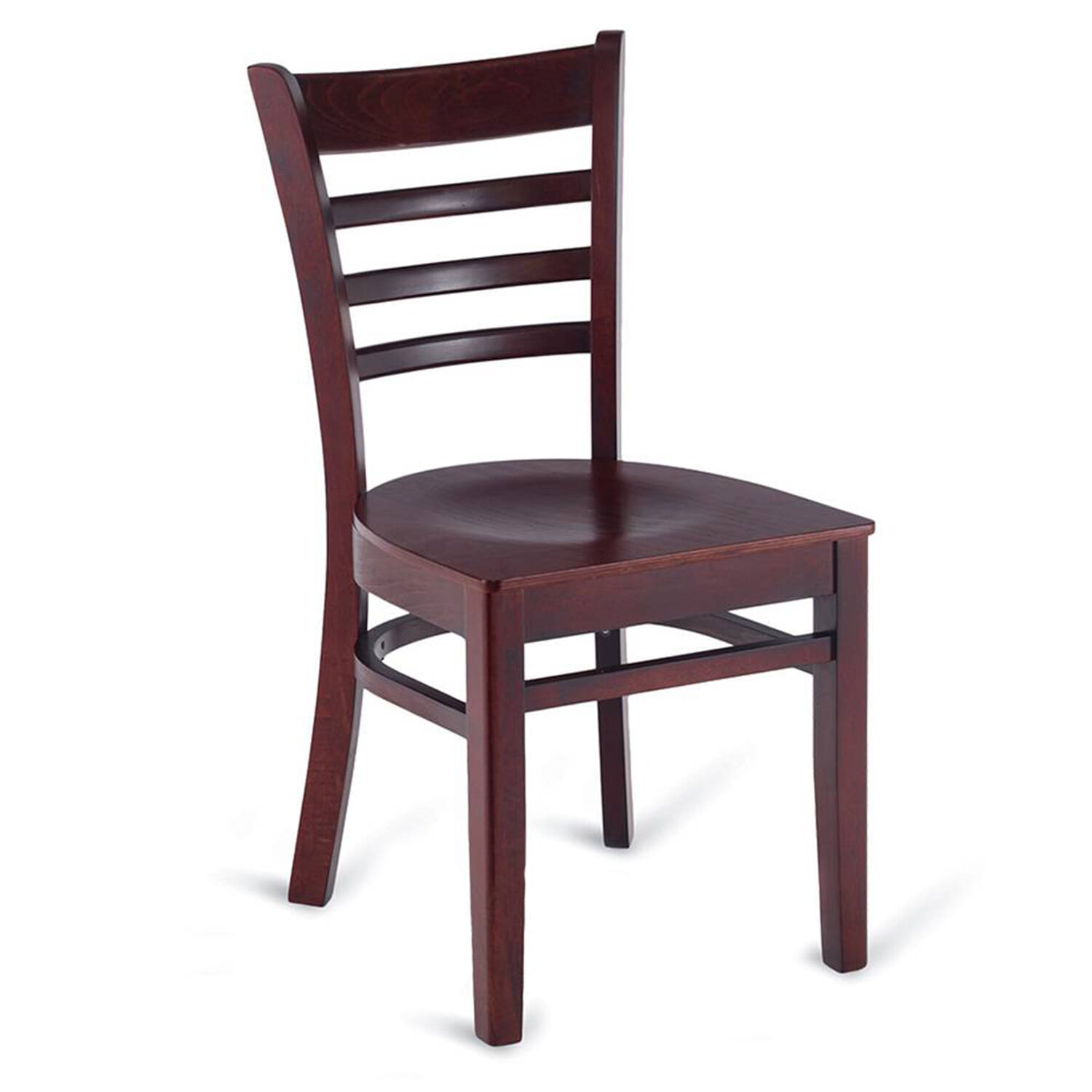 Mahogany wood shop dining chairs