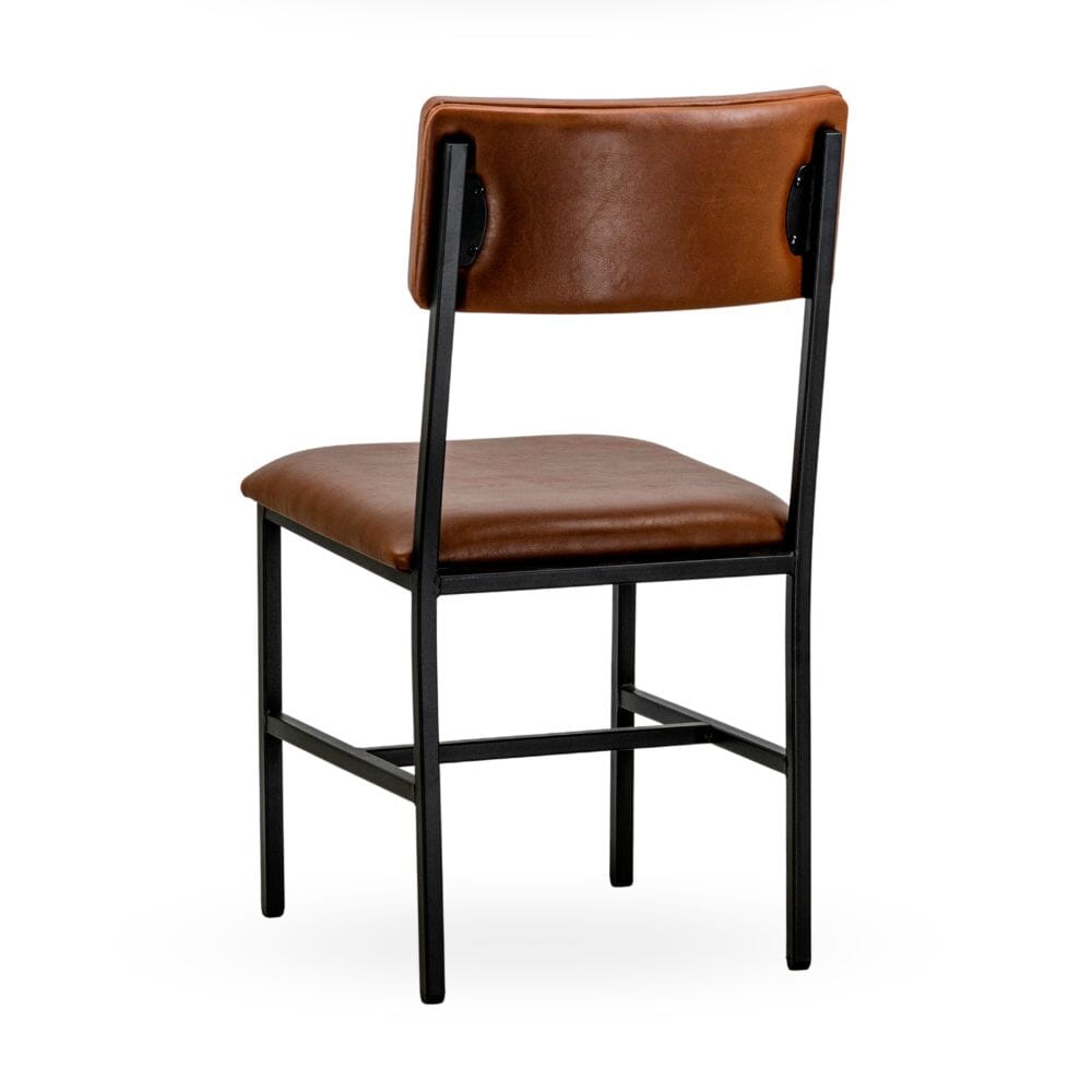 Eden Fully Upholstered Metal Restaurant Chair
