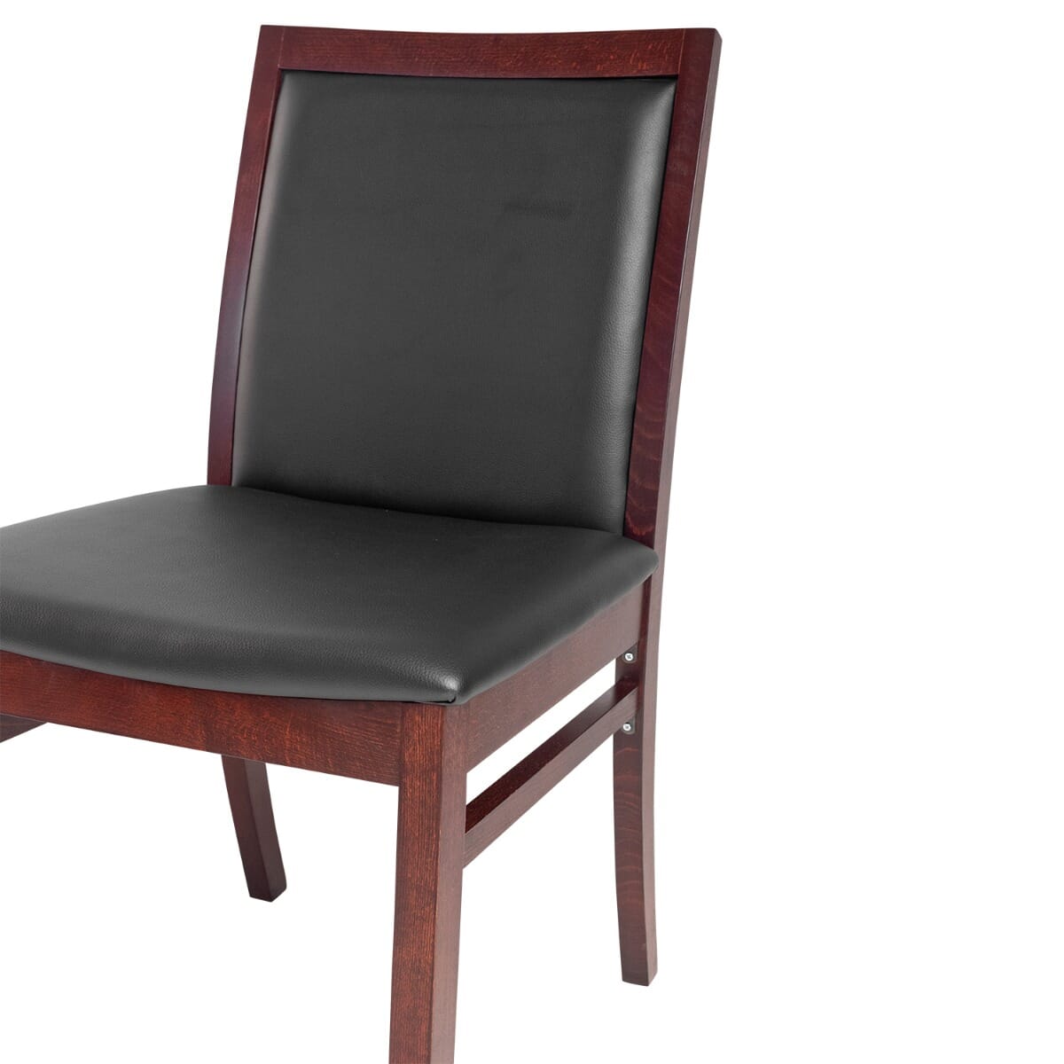 Dark mahogany dining discount chairs