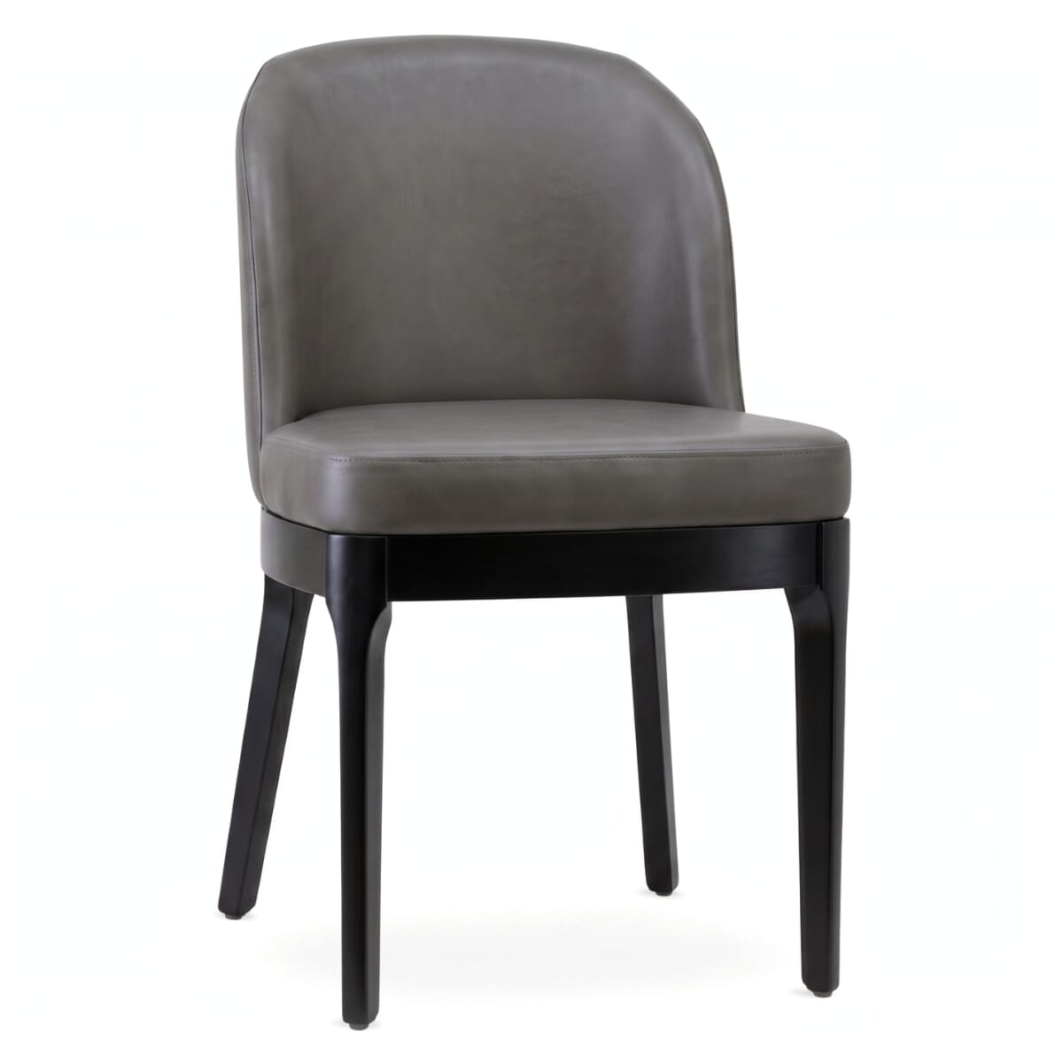 Grace Modern Restaurant Chair with Black Finish Wood Frame