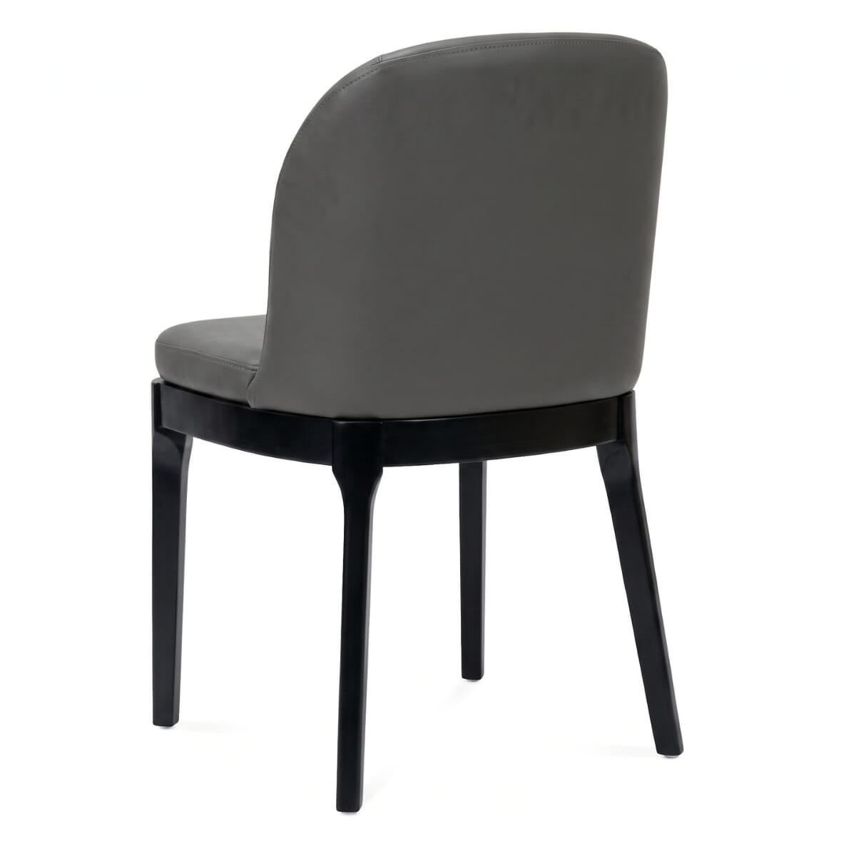 Grace Modern Restaurant Chair with Black Finish Wood Frame