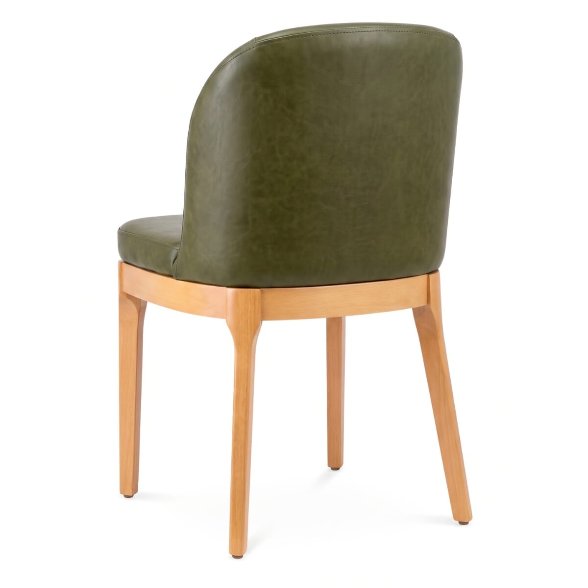 Grace Modern Wood Restaurant Chair in Natural Finish