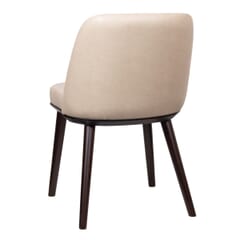 Elara Fully Upholstered Walnut Beechwood Restaurant Chair