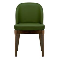 Grace Modern Wood Restaurant Chair in Brown Finish