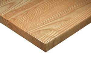 Solid ash sales table top