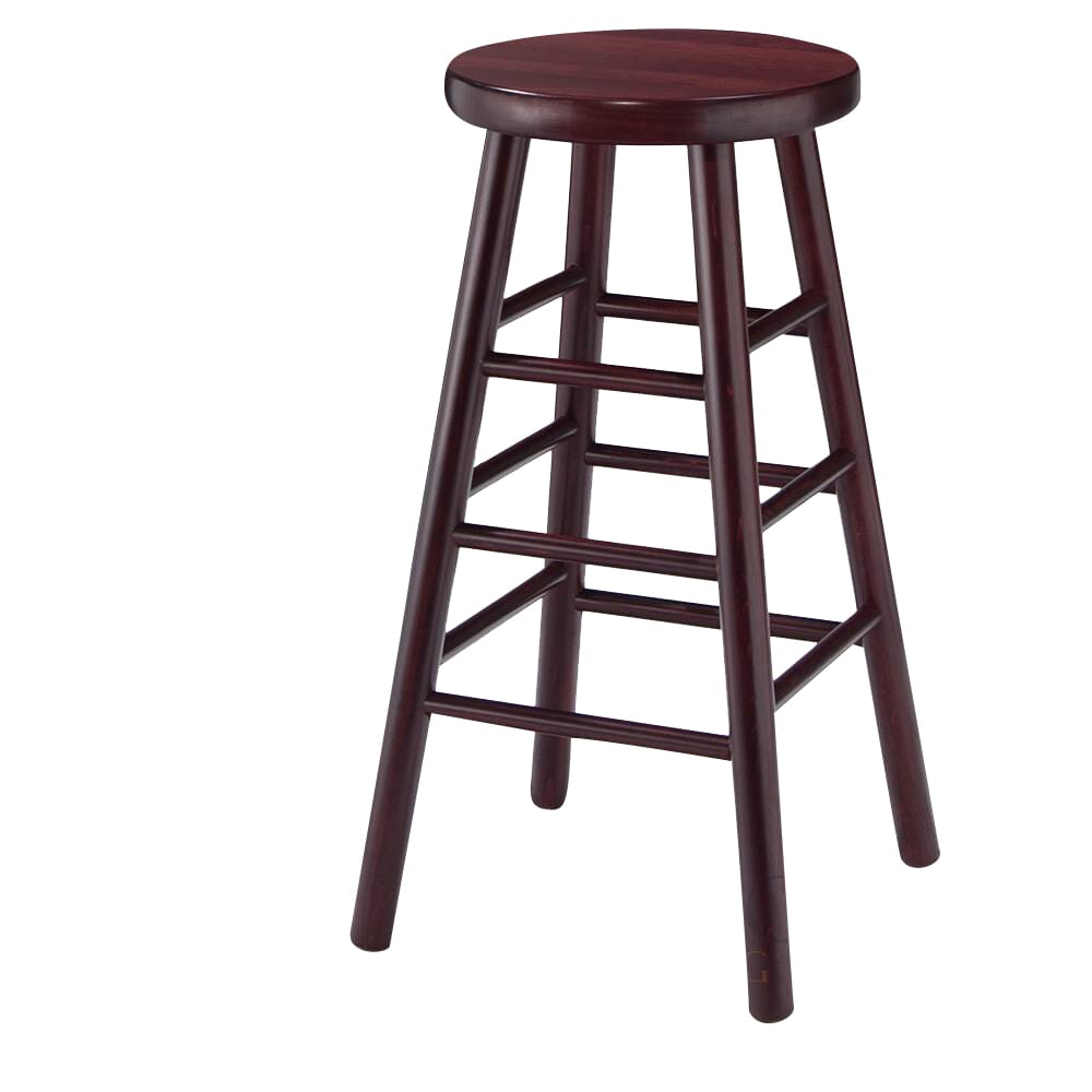 wood bar stools backless