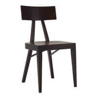 Espresso Wood Contemporary Restaurant Chair