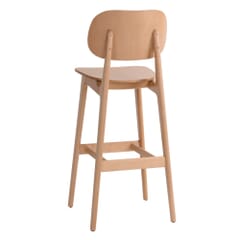 Milly Wood Restaurant Bar Stool in Natural