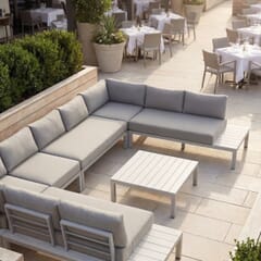 7 pieces - Miami Outdoor Modular Sectional Set