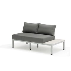 Miami Modular Outdoor Lounge Set - Double with Right Side Table