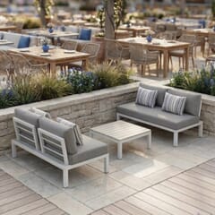 3 pieces - Miami Outdoor Modular Sectional Set