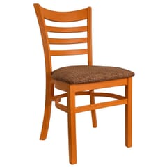 Mango Stackable Ladderback Indoor/Outdoor Restaurant Chair  