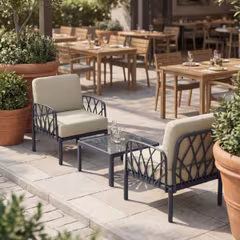 3 Piece - Venice Modular Outdoor Lounge Set