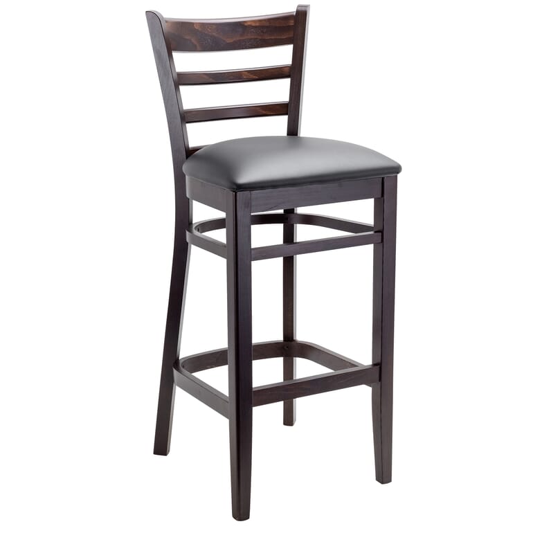 Espresso Wood Ladderback Commercial B...