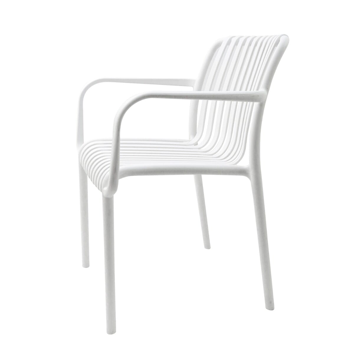 Resin patio deals chairs stackable