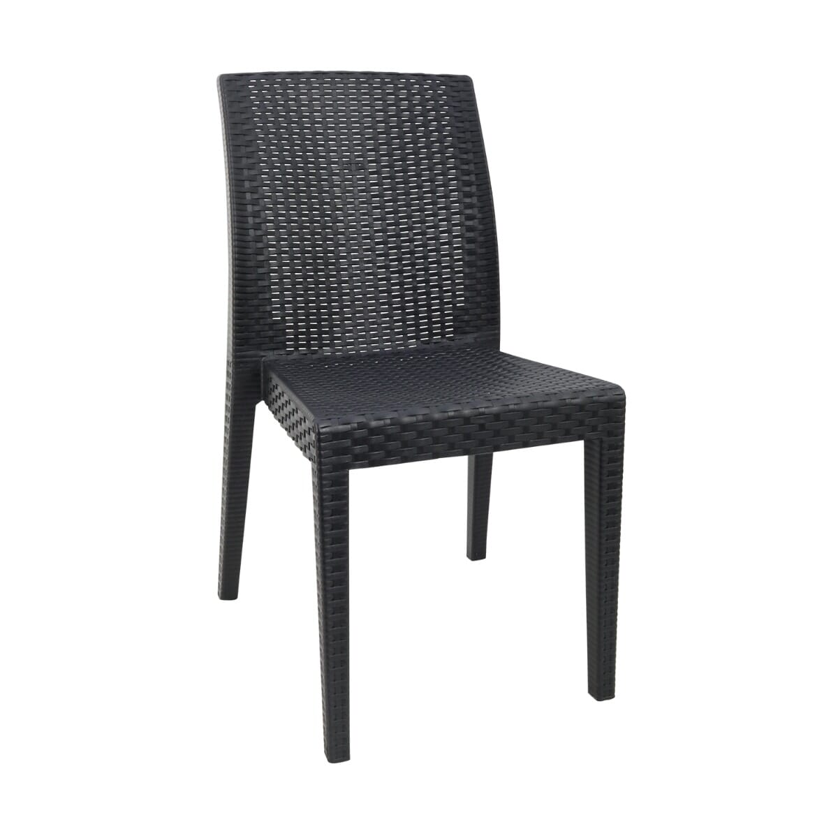 Curved wicker 2025 chair