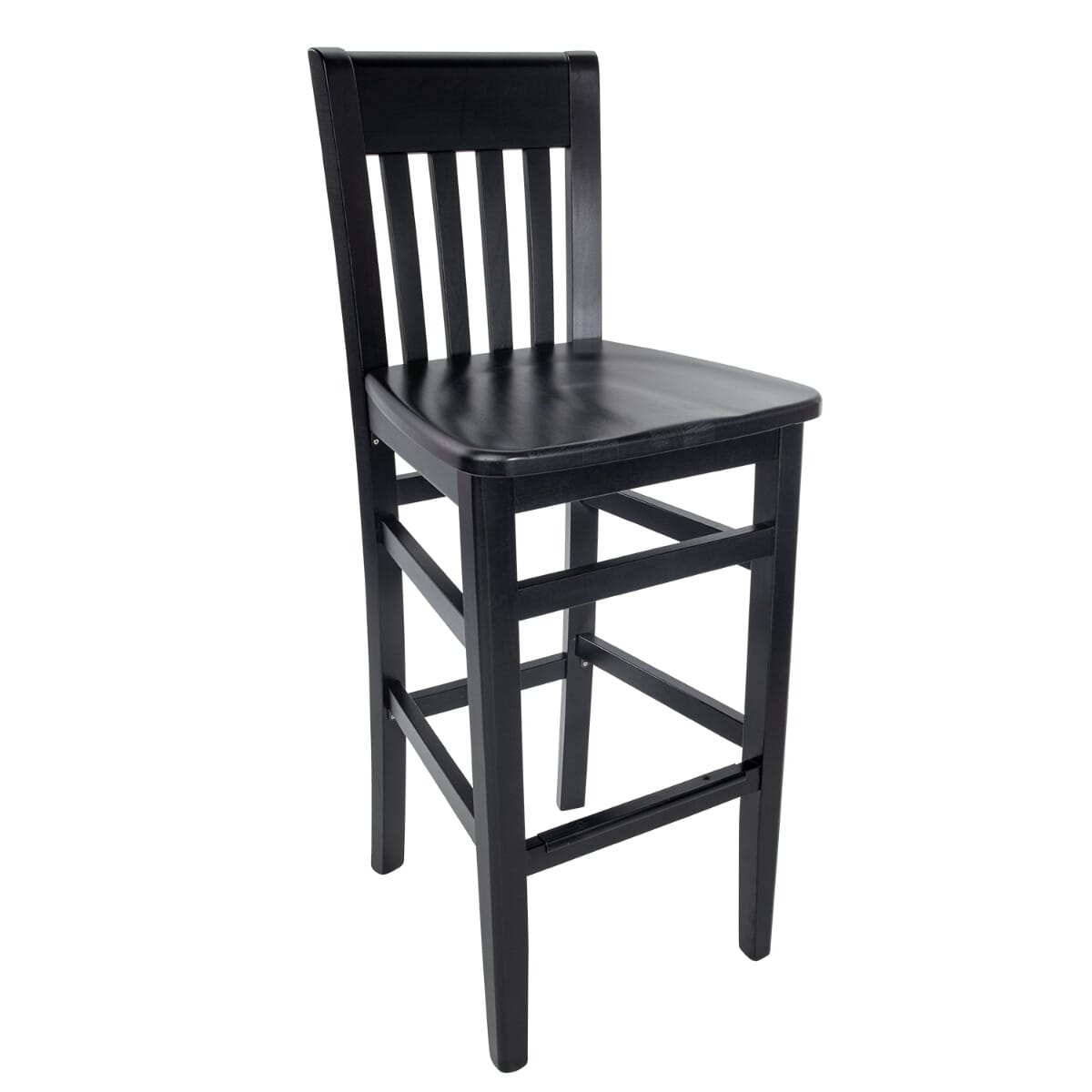 Black bar deals stools with back