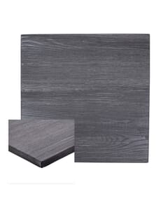 Pewter High-Density Composite Rustic Tabletop