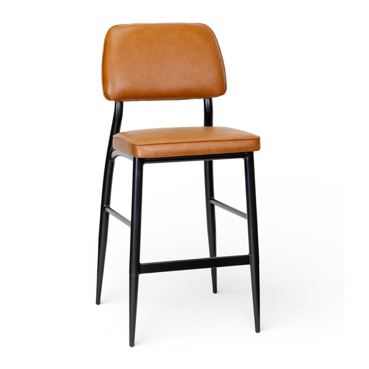 Quick Ship Adaline Fully Upholstered Restaurant Bar Stool