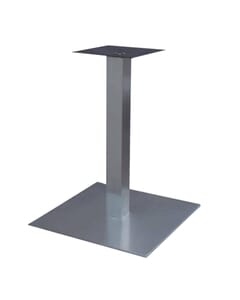 Indoor / Outdoor Square Stainless Steel Table Base 17"