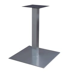 Indoor/Outdoor Square Stainless Steel Table Base (23