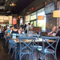 Antique-Look Stackable Gray Aluminum Cross-Back Indoor/Outdoor Chair