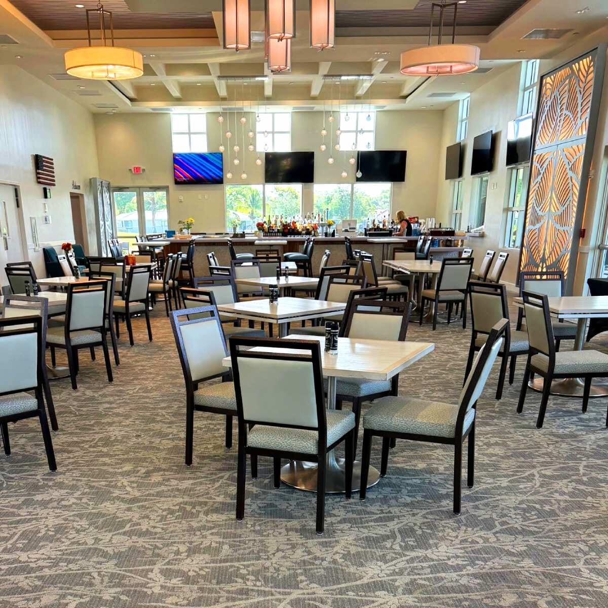 Atticus Square Back Stackable Aluminum Banquet Chair