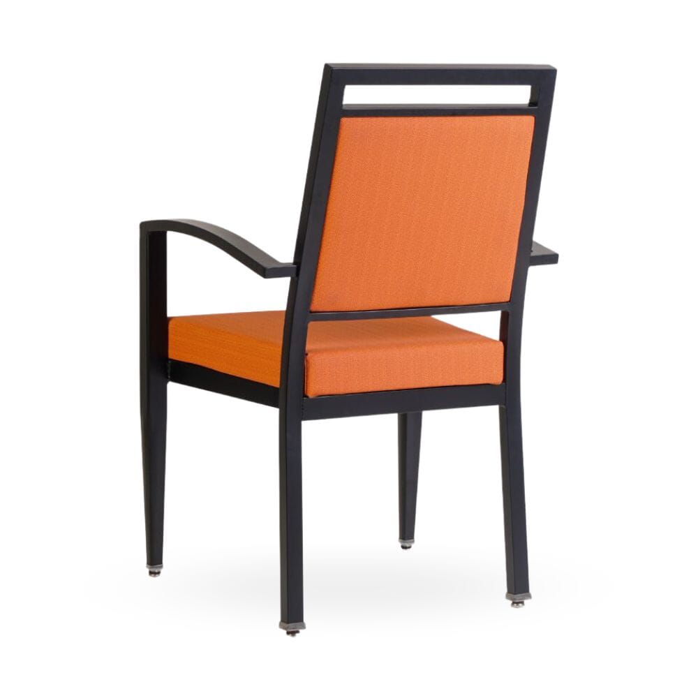 Atticus Square Stackable Aluminum Banquet Arm Chair